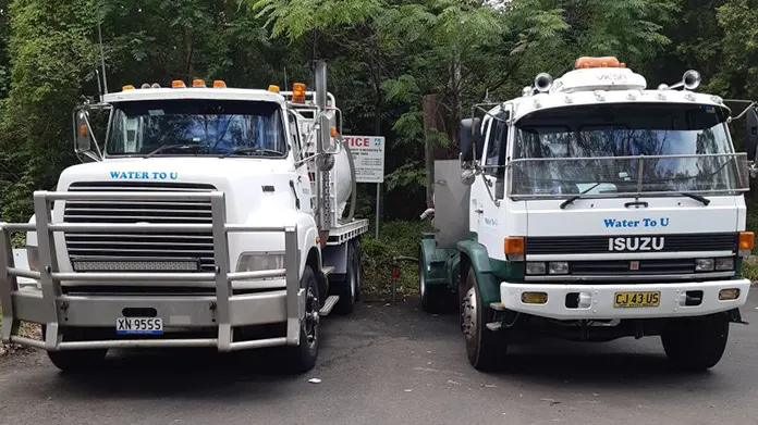 Water To U water trucks